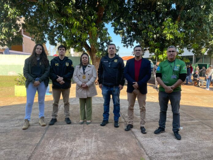 Em Laguna Caarapã, Polícia Civil participa do projeto “Juizados em Ação nas Comunidades Tradicionais” e do “Pantanal Tech”, em Aquidauana