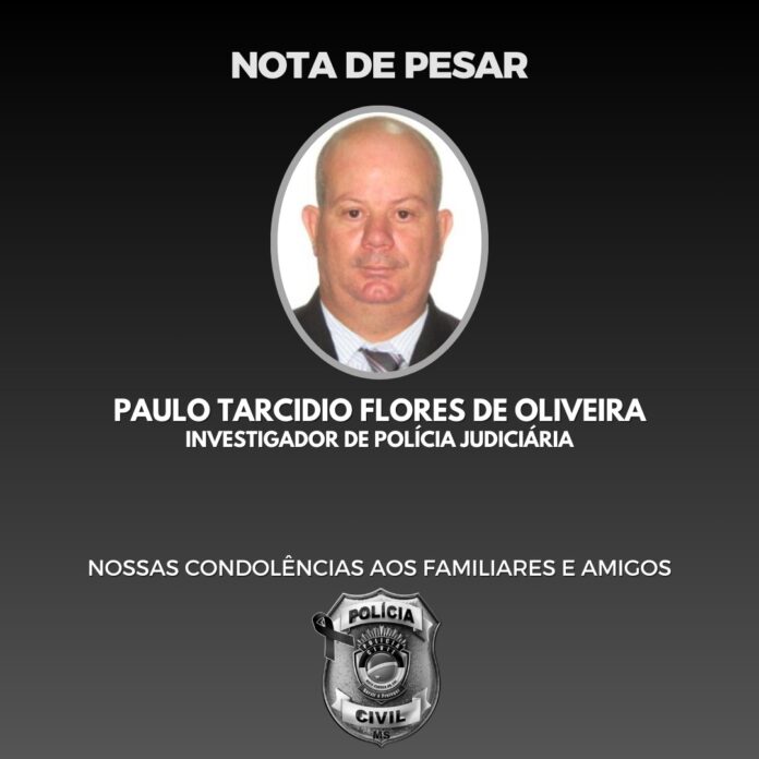 Nota de falecimento – IPJ Paulo Tarcidio Nota de falecimento – IPJ Paulo Tarcidio