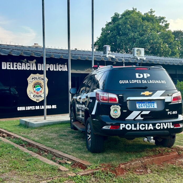 Polícia Civil age rapidamente e prende homem por roubo em Polícia Civil age rapidamente e prende homem por roubo em Guia Lopes da Laguna