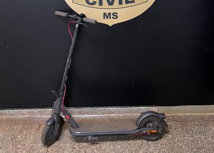 Polícia Civil elucida furto e recupera patinete elétrico em Mundo Novo