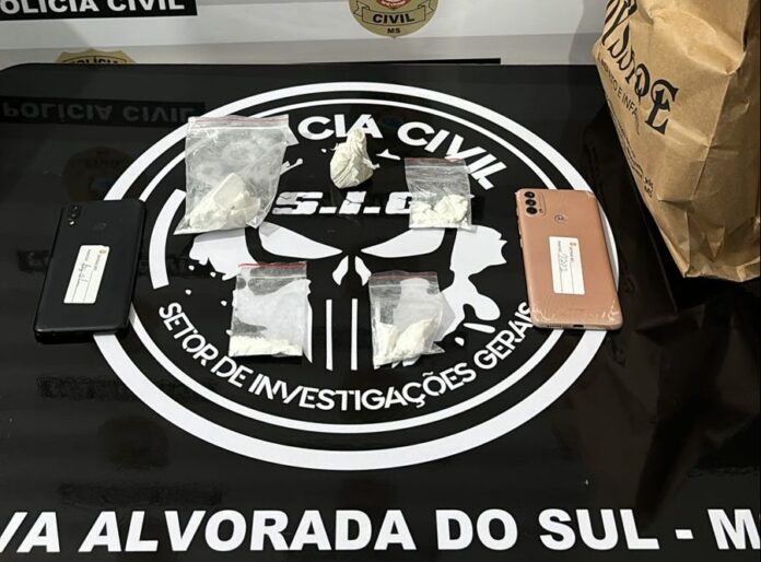 Polícia Civil prende traficante em Nova Alvorada do Sul