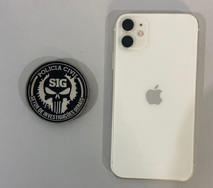 Polícia Civil recupera Iphone 11, o roubo foi praticado com Polícia Civil recupera Iphone 11, o roubo foi praticado com Simulacro em Corumbá
