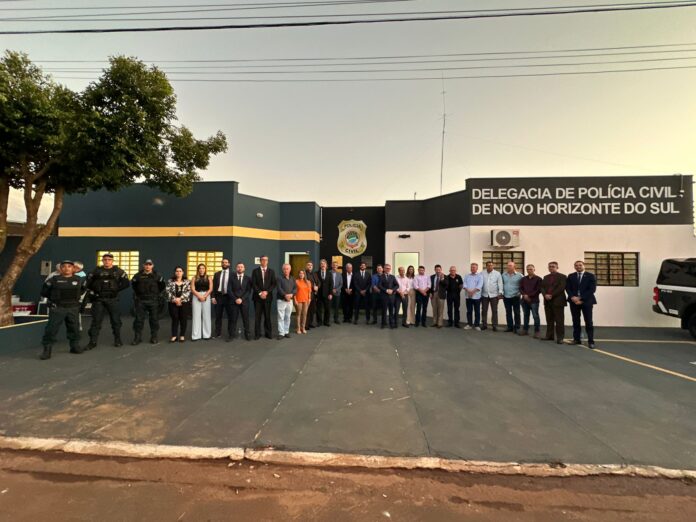 População de Novo Horizonte do Sul agora conta com uma Delegacia da Polícia Civil no município