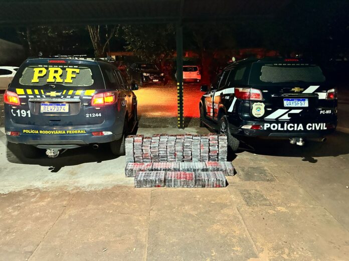 Ação conjunta entre a Polícia Civil e Polícia Rodoviária Federal Ação conjunta entre a Polícia Civil e Polícia Rodoviária Federal resulta na apreensão de aproximadamente 200kg de cocaína em Aral Moreira
