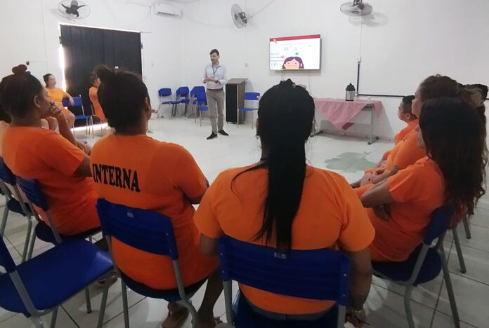 Ação de saúde em presídio foca na prevenção de infecções Ação de saúde em presídio foca na prevenção de infecções sexualmente transmissíveis