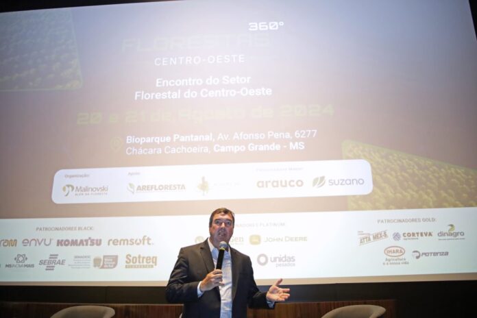 Com setor florestal em plena ascensão, Governo de MS contribui Com setor florestal em plena ascensão, Governo de MS contribui com bom ambiente de negócios
