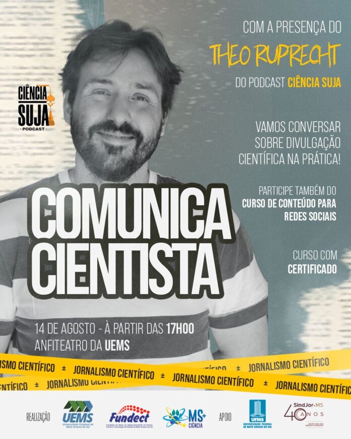 Evento apoiado pela Fundect promove capacitação em Jornalismo Científico Evento apoiado pela Fundect promove capacitação em Jornalismo Científico