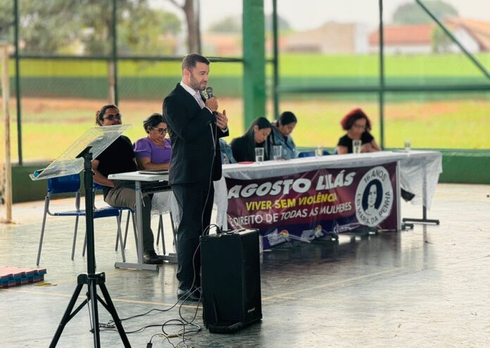 Operação Shamar – Polícia Civil participa de palestra sobre Agosto Operação Shamar – Polícia Civil participa de palestra sobre Agosto Lilás, em escola de Dois Irmãos do Buriti