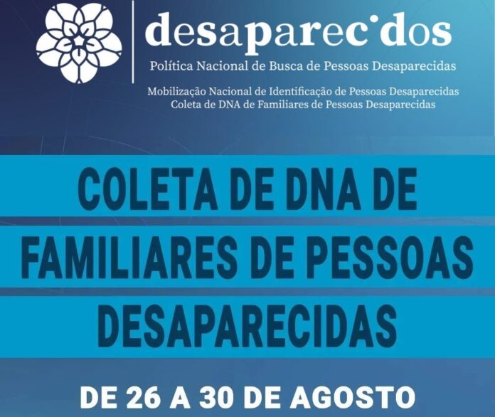 Polícia Civil do Mato Grosso do Sul participa de mobilização nacional de identificação pessoas desaparecidas, com coleta de DNA de familiares