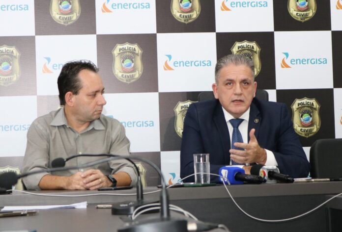 Polícia Civil e Energisa divulgam balanço do primeiro semestre da Polícia Civil e Energisa divulgam balanço do primeiro semestre da operação “Luminar”