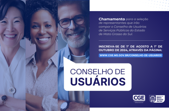 Conselho de Usuários dos Serviços Públicos: inscrições vão até 1º de outubro
