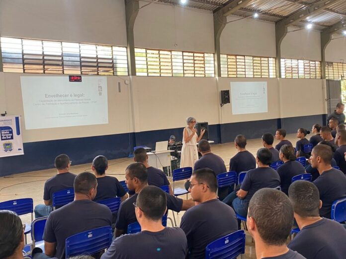 Em ação inédita, Cidadania capacita policiais militares em formação para Em ação inédita, Cidadania capacita policiais militares em formação para atendimento às pessoas idosas