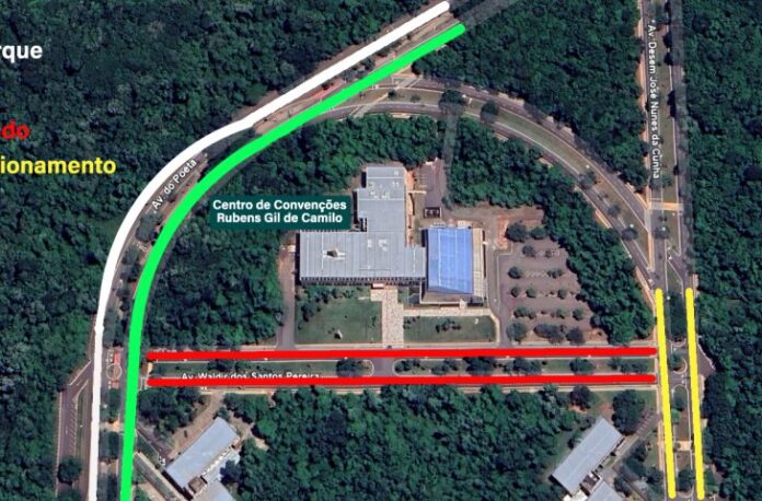 Simulado de acidente muda o trânsito no Parque dos Poderes Simulado de acidente muda o trânsito no Parque dos Poderes no final de semana