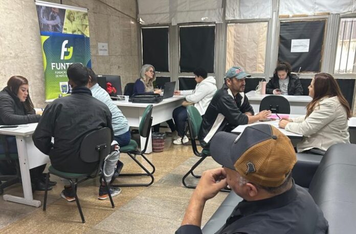 Equipes de RH realizam contratações no Feirão da Empregabilidade da Equipes de RH realizam contratações no Feirão da Empregabilidade da Funtrab na terça-feira