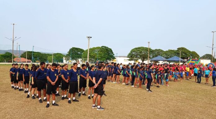 Patrulha Mirim do Trânsito vence gincana das crianças em Coxim Patrulha Mirim do Trânsito vence gincana das crianças em Coxim