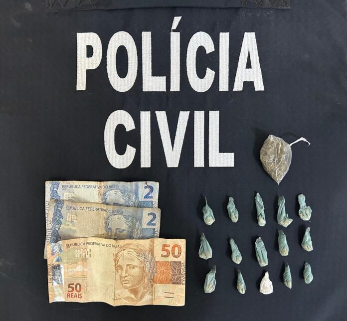 Polícia Civil prende homem em flagrante por Tráfico de Drogas Polícia Civil prende homem em flagrante por Tráfico de Drogas em Três Lagoas