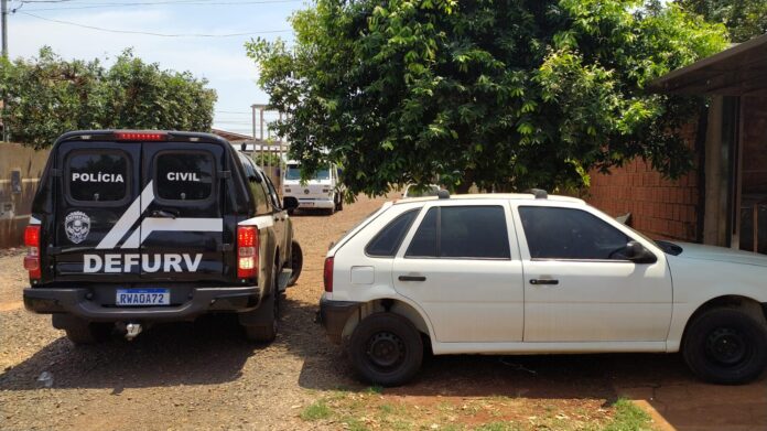 Polícia Civil recupera veículo em Campo Grande Polícia Civil recupera veículo em Campo Grande