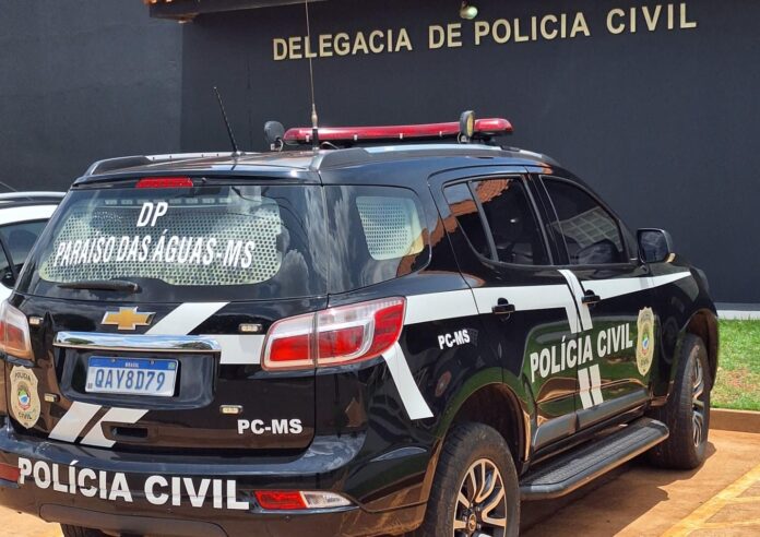 Polícia Civil captura foragido da justiça em Paraíso das Águas Polícia Civil captura foragido da justiça em Paraíso das Águas