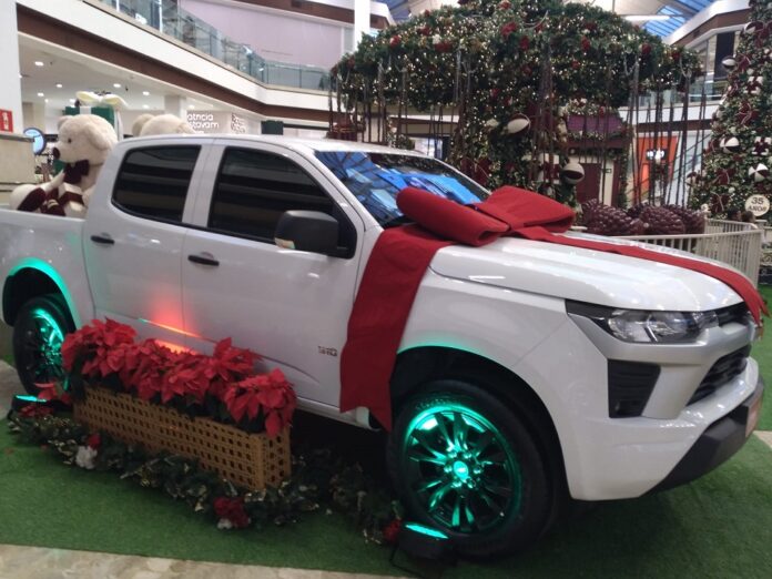 Presente de Natal: Shopping sorteia S10 avaliada em R$ 274 Presente de Natal: Shopping sorteia S10 avaliada em R$ 274 mil