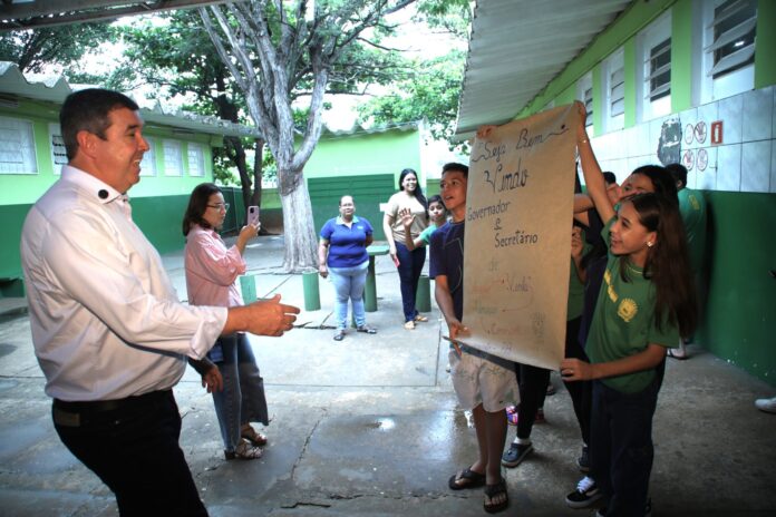 Churrasco na merenda: desafio incentiva estudantes a melhorar média em Churrasco na merenda: desafio incentiva estudantes a melhorar média em escola da Capital