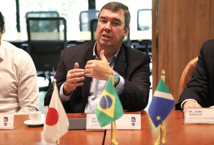 Reunião Visitantes de Okinawa Foto Saul Schramm