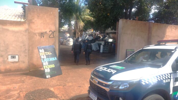 PMMS realiza Operação Por um Fio com foco na repressão PMMS realiza Operação Por um Fio com foco na repressão aos crimes de furto e receptação de fios