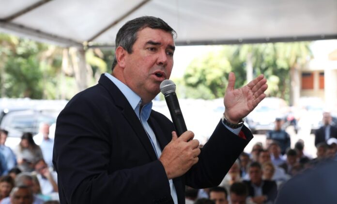 Para reforçar segurança em 58 municípios, Governo de MS entrega Para reforçar segurança em 58 municípios, Governo de MS entrega 77 viaturas à PM e Polícia Civil