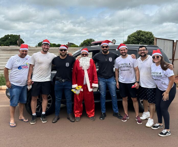 Polícia Civil e Forças de Segurança participam, em Bataguassu, do Polícia Civil e Forças de Segurança participam, em Bataguassu, do Natal Solidário 2024 em apoio a grupo social local