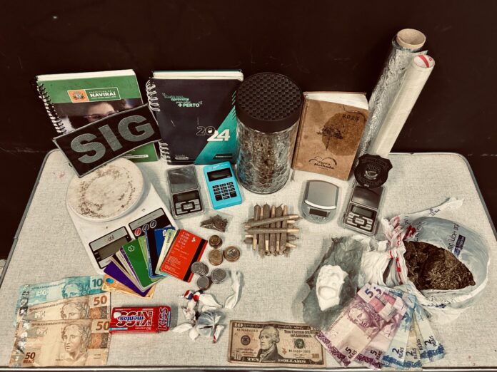 Polícia Civil prende homem por tráfico de drogas em Naviraí