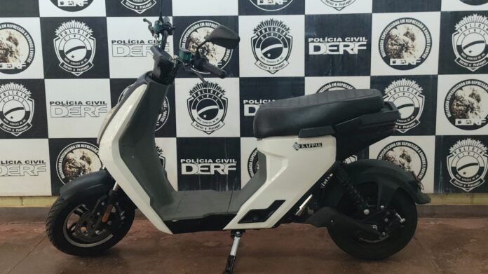 Polícia Civil recupera motocicleta elétrica furtada na Vila Carlota, em Campo Grande