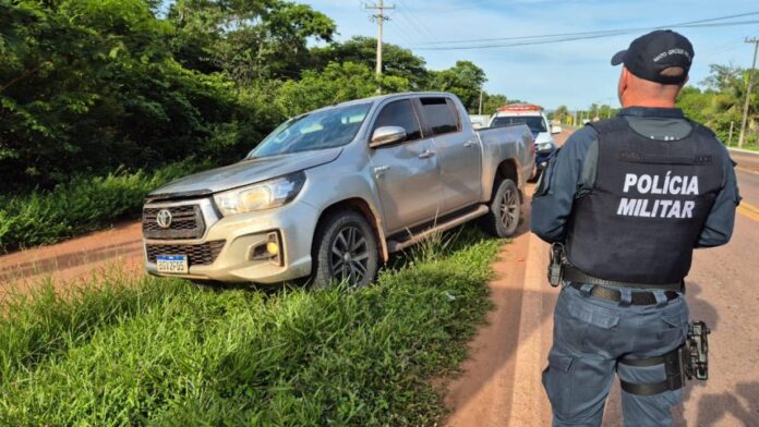 Polícia Militar de Coxim recupera veículo furtado em Cuiabá – MT e apreende adolescente