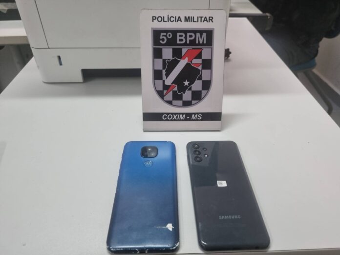 Polícia Militar e Civil prendem autor de roubo de celulares Polícia Militar e Civil prendem autor de roubo de celulares em Coxim