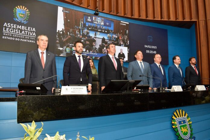Delegado-Geral participa de solenidade de abertura do ano legislativo na ALEMS