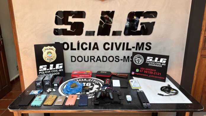 Em Dourados, Polícia Civil esclarece furto a loja de celulares e fecha boca de fumo no bairro Cachoeirinha