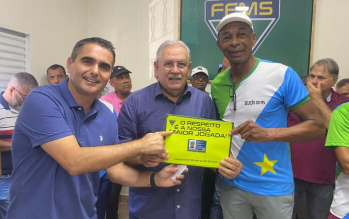 FFMS celebra o Dia do Atleta com credenciamento de ex-jogadores FFMS celebra o Dia do Atleta com credenciamento de ex-jogadores em MS