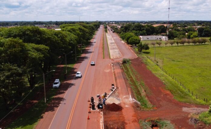 Obras em Dourados e Rio Brilhante impulsionam economia e levam Obras em Dourados e Rio Brilhante impulsionam economia e levam esporte e lazer à população