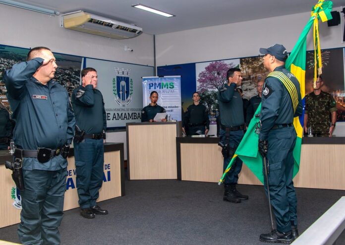 PMMS realiza solenidade de troca de comando em Amambai troca de comando de Amambai
