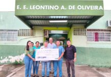 Lidio Lopes visita Rio Negro, entrega computadores à Escola Leontino e participa da última sessão da Câmara Municipal