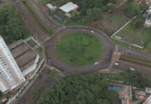 prefeitura faz primeiras contencoes apos temporal nesta terla feira