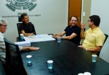 Coronel David articula na Seilog início imediato de pavimentação em bairros de Aparecida do Taboado