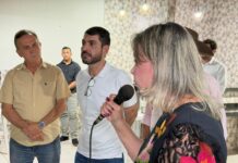 Em Água Clara, Jamilson Name reforça compromisso com o município e recebe apoio de lideranças