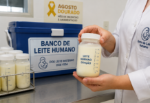 Banco de Leite Humano do HRMS alerta para estoque baixo e reforça importância da doação