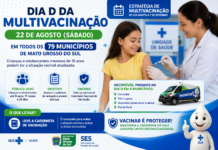 Dia D da Multivacinação acontece nos 79 municípios de Mato Grosso do Sul
