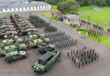 Defesa conclui exercício militar com participação de mais cinco países