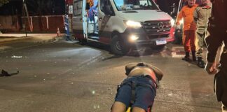 Motorista atropela três pessoas e é esfaqueado após confusão em espetinho de Campo Grande