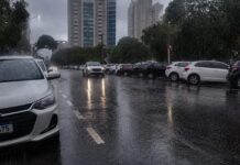 Campo Grande entra em alerta para tempestades com chuva forte, ventos e granizo